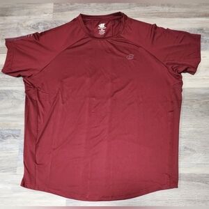 Bodybuilding.com Short Sleeve Athletic Maroon Tee XL - New Without Tags
